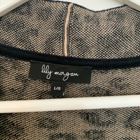 Leopard print cardigan SIZE Large - Picture 3 of 6